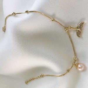 Modern Pearl Bracelet | 14kt Gold Filled or Sterli